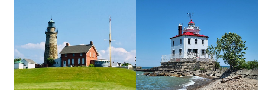 Fairport Harbor Marine Museum and Lighthouse and Fairport Harbor West Breakwater Lighthouse